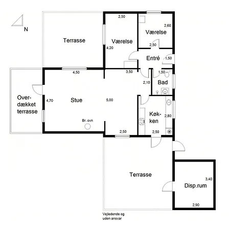 Дом отдыха Summer House Overlooking Hollose Near Tisvilde